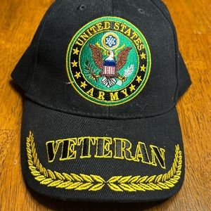 United States Army Veteran hat. Adjustable size.